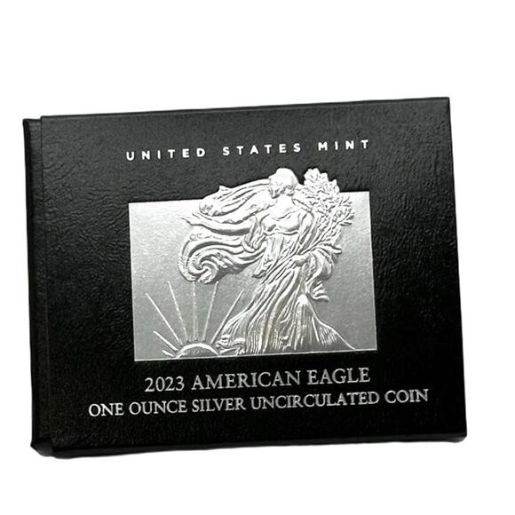 2023 W Burnished Silver Eagle NGC MS69 w/ Box & COA Fine Silver Coin - Picture 11 of 13